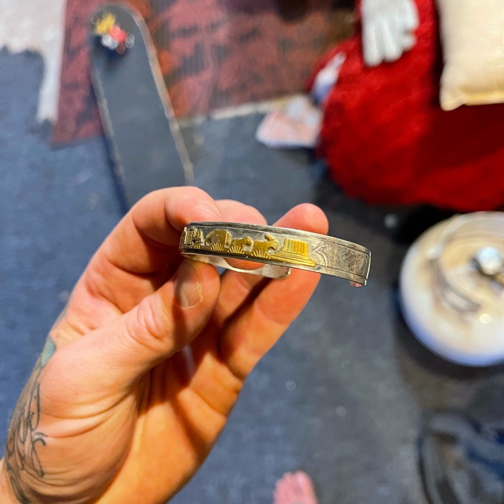 Beautiful silver bracelet